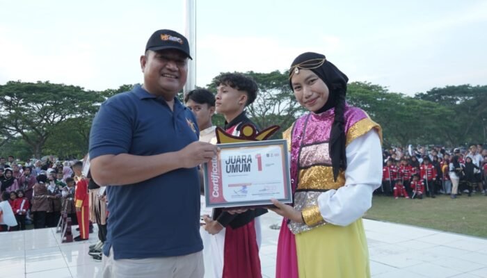 Wakil Bupati Asahan Tutup Marching Festival ke-III Tahun 2025