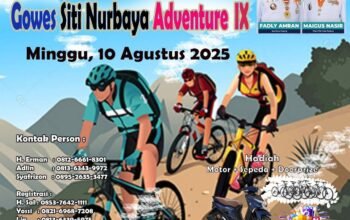 11 Ribu Pesepeda Sudah Mendaftar Gowes Siti Nurbaya HJK Padang ke-356