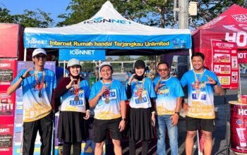 Makin Dekat dengan Masyarakat, PLN Icon Plus Kenalkan Kelebihan Layanan Internet ICONNET pada Ajang Siak Run