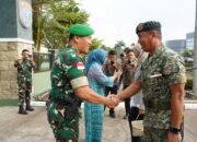 Pangdam XII/Tpr Terima Lawatan Timbal Balas Panglima 1 Divisyen Malaysia