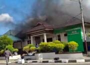 RSUD Pulang Pisau Terbakar, Diduga Akibat Arus Pendek: Pasien Dievakuasi, Pelayanan Lumpuh Sementara