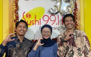 Rayakan Kemerdekaan RI ke-80, PLN Icon Plus Sosialisasikan Program RAME ICONNET Lewat Talkshow di Sushi FM Padang