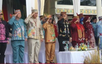 Bupati Heriyus Hadiri HUT Kota Palangka Raya ke-68, Dorong Kolaborasi Pembangunan Kalteng