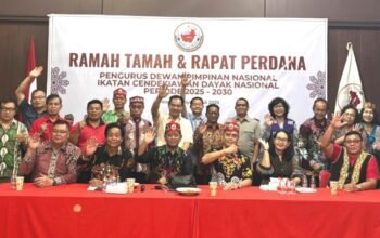 Bupati Heriyus Hadiri Ramah Tamah dan Rapat Perdana ICDN, Dorong Kolaborasi Cendekiawan Dayak