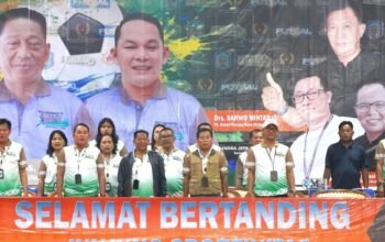 Bupati Heriyus Resmi Buka Turnamen Futsal “Mura Hebat Season 1”, Hadirkan Hadiah Spektakuler