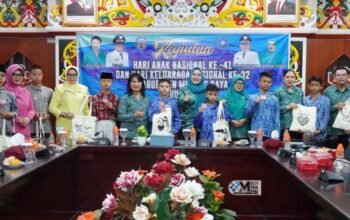 Dina Maulidah Rahmanto Ikuti Peringatan HAN & HARGANAS 2025, Dorong Anak Murung Raya Miliki KIA