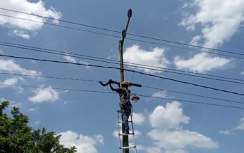 Upaya Menjaga Keandalan Jaringan, PLN Icon Plus Lakukan Pemeliharaan Infrastruktur Telekomunikasi di Wilayah Sungai Apit