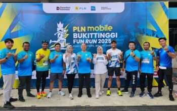 Meriahkan PLN Mobile Fun Run 2025 Bukittinggi, PLN Icon Plus Perkenalkan Layanan ICONNET Lewat Booth Interaktif