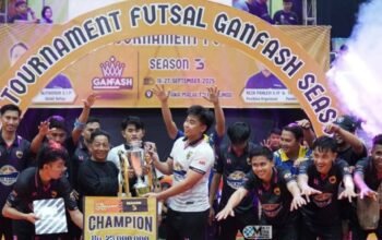 Open Tournament Futsal Ganfash Season III Sukses, Bupati Heriyus: Ajang Ini Bukti Energi Positif Pemuda Murung Raya