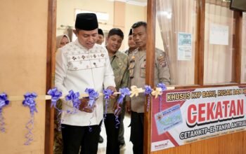Bupati Solok Resmikan Kick Off Program Cekatan di Kecamatan Pantai Cermin