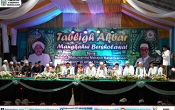 Wabup Rahmanto Muhidin Ajak Umat Perkuat Ukhuwah di Mangkahui Bersholawat