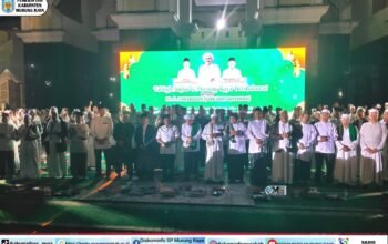 Syiar Islam Semarak di Puruk Cahu, Ribuan Masyarakat Padati Tabligh Akbar