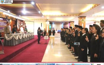 Bupati Murung Raya Lantik Pj Sekda