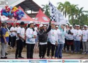 Bupati dan Wabup Mura Pimpin Senam dan Jalan Sehat Peringati HKN ke-61