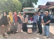 Peduli Sesama, Warga Bancah Taleh Serahkan Bantuan ke Dinas Sosial Agam
