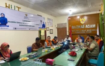 Baznas Agam Gandeng Dinsos dan BPBD, Pastikan Bantuan Bencana Tepat Sasaran