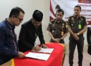 Pemko Menandatangi PKS Dengan Kejari Terkait Pelaksanaan Pidana Kerja Sosial Bagi Pelaku Tindak Pidana