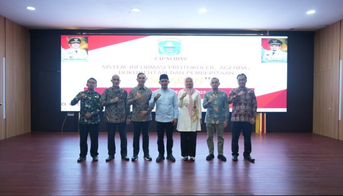 Pemkab Solok Resmi Launching Aplikasi  SIPADAN (Sistem Informasi Protokoler, Agenda, Dokumentasi dan Pemberitaan)