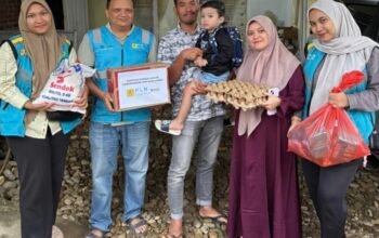 Terkoneksi dengan Hati, PLN Icon Plus Sigap Menyalurkan Bantuan Banjir Bandang di Medan, Padangsidimpuan, Lhokseumawe, Aceh utara