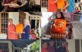 Ketua Pemuda Hendri Tetap Peduli Warga Meski Sedang di Luar Daerah