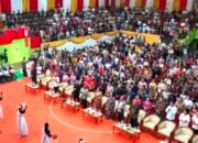 Perayaan Natal Oikumene Murung Raya Meriah, Ribuan Umat Hadir dan Doorprize Sepeda Motor Dibagikan