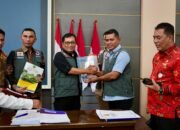 Pemkab Solok Serahkan Dokumen R3P kepada BNPB Pada Rakor Sinergitas R3P Sumbar 2025