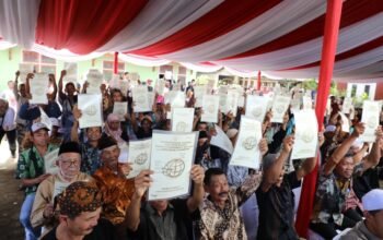 Melalui PTSL, Kementerian ATR/BPN Terbitkan 1,2 Juta Sertipikat Sepanjang Tahun 2025