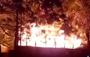 PT Garuda Mas Perkasa Medan Terbakar