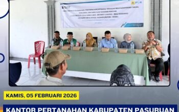 Kantor Pertanahan Kabupaten Pasuruan Hadiri Sosialisasi Kompensasi RoW Jalur SUTT–SUTET PLN