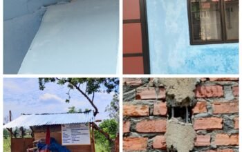 Proyek Renovasi dan Penambahan Ruang Puskesmas Marga Kencana Tubaba Diduga Hasilkan Kualitas Buruk