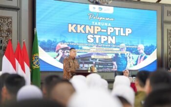 Dilepas oleh Wamen Ossy, 30 Taruna/i STPN ikuti KKN Pertanahan untuk Restorasi Arsip Pascabencana Hidrometeorologi di Aceh dan Sumut