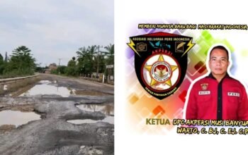 Ketua AKPERSI Muba Desak Gubernur Sumsel Tindak Tegas Kerusakan Jalan Provinsi, Soroti Aspek Keselamatan dan Ekonomi