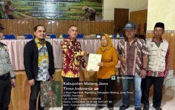 900 Sertipikat PTSL 2026 Diserahkan kepada Warga Desa Jombok, Kecamatan Ngantang