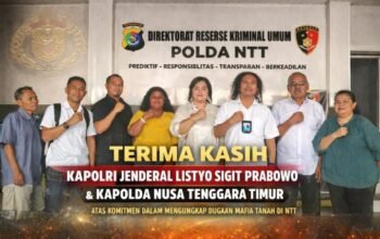 Delapan Tahun Menguji Kepastian Hukum: Penyidikan Dugaan Pemalsuan Dokumen Pertanahan di NTT Kembali Bergerak