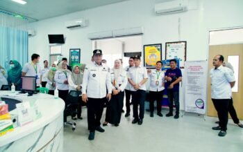 Perkuat Sinergi Wilayah Perbatasan, Bupati Muba Tinjau Koramil, Polsek hingga RSUD Bayung Lencir