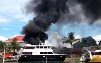 Kebakaran Kembali Terjadi di Padang, Tiga Speedboat Hangus di Batang Arau