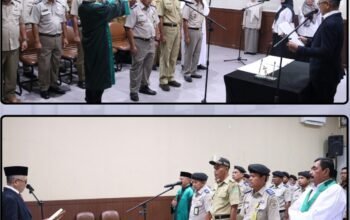 Kepala Kantor Pertanahan Kabupaten Pasuruan Lantik Panitia Ajudikasi PTSL Tahun 2026