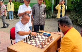 Mahasiswa KKN UNP Desa Rambai Tutup Pengabdian dengan Turnamen Catur 2026