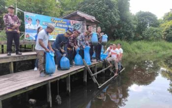 Restocking 10 Ribu Benih Ikan di Sungai Serapat, Komitmen Agustiar Sabran Jaga Ekosistem dan Sejahterakan Nelayan