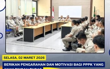 Pengarahan dan Motivasi bagi PPPK yang Akan Pindah Tugas, Kepala Kantor Pertanahan Kabupaten Pasuruan Tekankan Integritas dan Profesionalisme