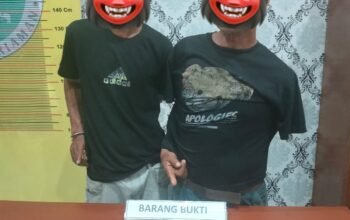 Polisi Tangkap Dua Residivis Kasus Sabu di Sungai Limau