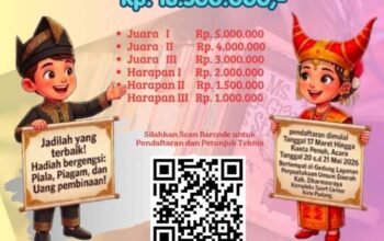 Pemkab Dharmasraya Gelar Lomba Bertutur 2026, Perkuat Literasi dan Karakter Generasi Muda