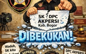 DPP AKPERSI Bekukan Ketua DPC Kabupaten Bogor, Tegaskan Penegakan Disiplin Organisasi