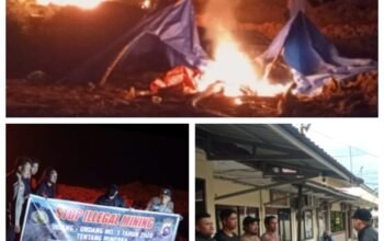 Tanggapi Laporan Warga, Polres Solok Kota Gencarkan Penindakan Penambang Emas Ilegal di Nagari Sibarambang