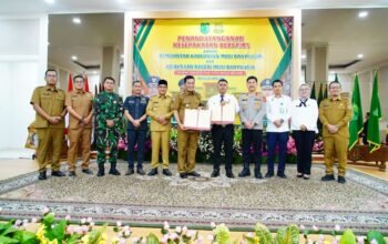 Pemkab Muba dan Kejari Teken MoU Perkuat Kepastian Hukum Pemerintahan