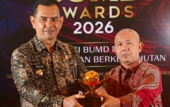 Inovasi Berbuah Prestasi,Perumda Tirta Saiyo Pasaman Sabet TOP BUMD 2026