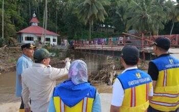 Percepat Pemulihan Pascabencana, BPJN Sumbar Tinjau Jembatan Putus di Nagari Taluk