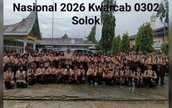 Seleksi Awal Jambore Nasional 2026, Kwarcab 0302 Solok 64 Penggalang Lolos, Tempa Karakter dan Jiwa Kepemimpinan