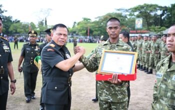 314 Prada Rindam XXII/Tambun Bungai Resmi Dilantik, Siap Jadi Garda Pembangunan Kalimantan