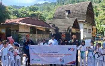 Tanamkan Budaya Selamat, KAI Divre II Sumbar Gelar “Sapa Sekolah dan Masjid/Mushollah” di Sekitar Jalur KA